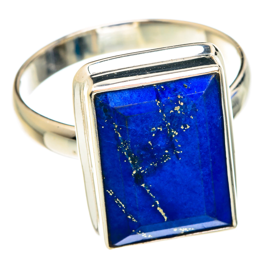 Lapis Lazuli Rings handcrafted by Anasilvercos - RING75140