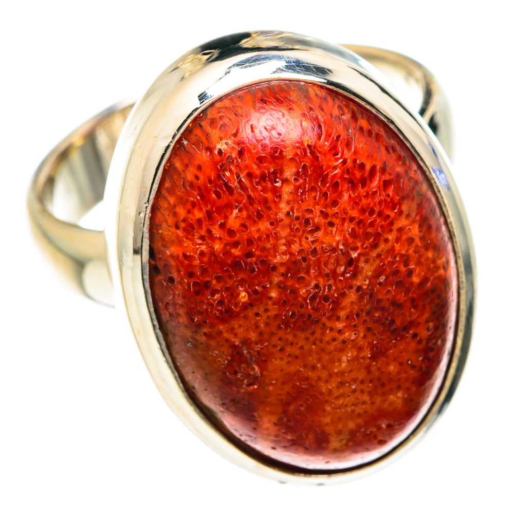 Sponge Coral Rings handcrafted by Anasilvercos - RING75153