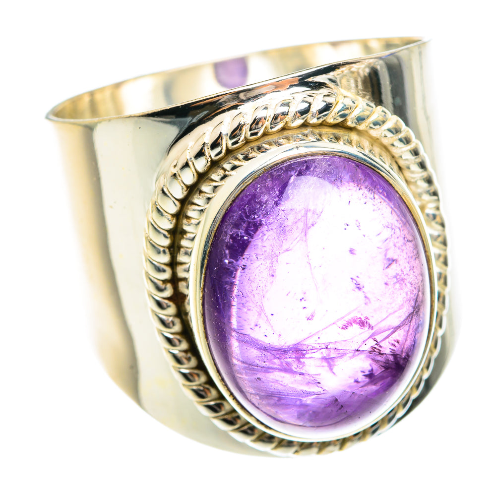 Amethyst Rings handcrafted by Anasilvercos - RING75156