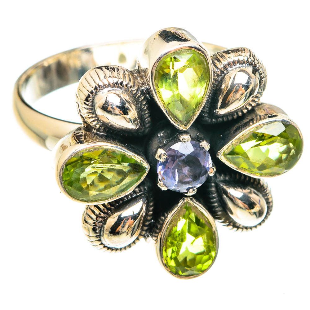 Peridot Rings handcrafted by Anasilvercos - RING75175