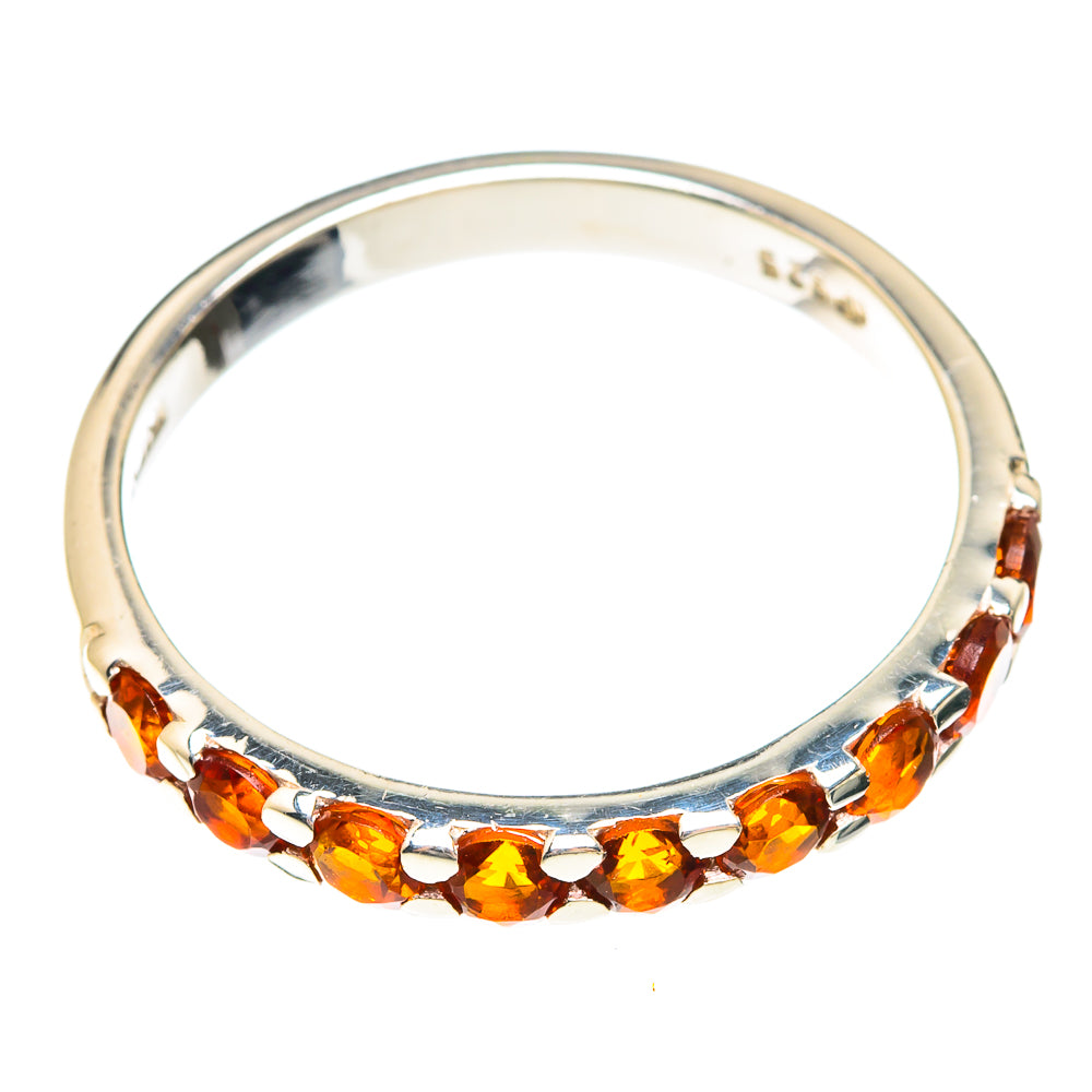 Garnet Rings handcrafted by Anasilvercos - RING75181