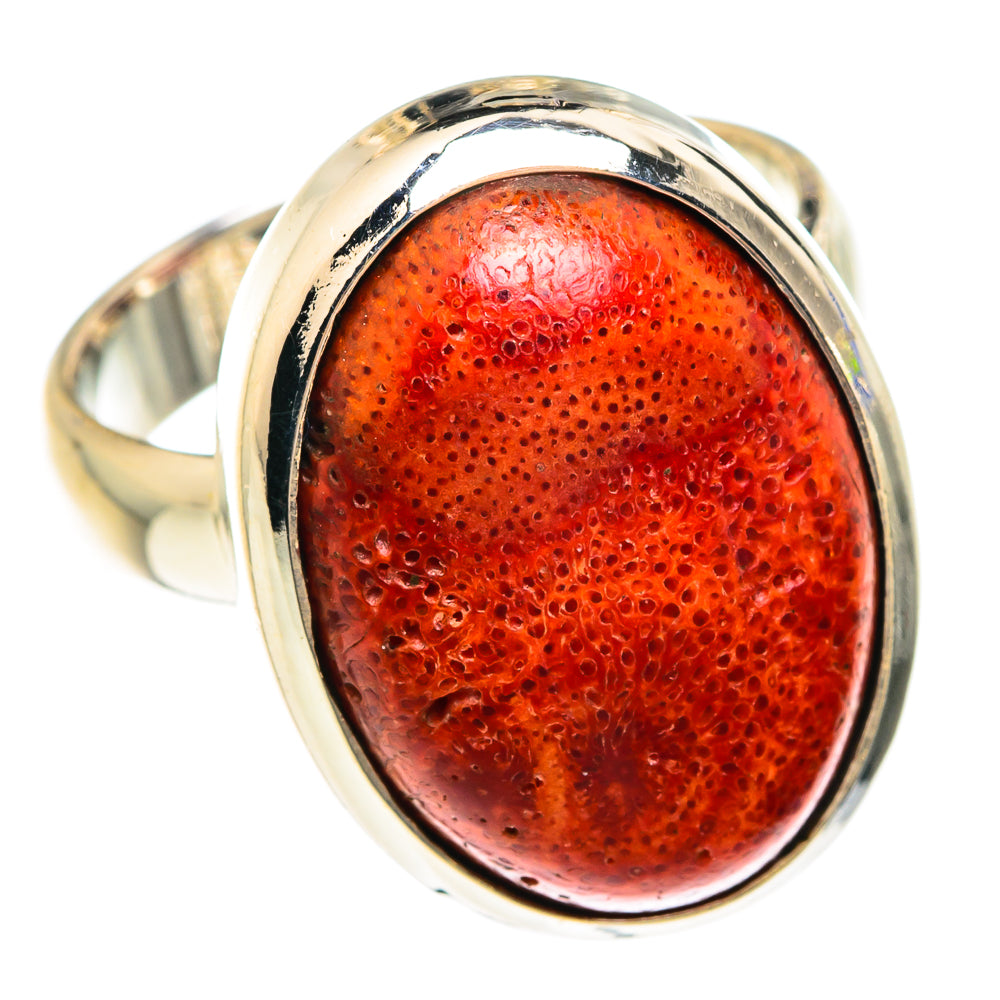 Sponge Coral Rings handcrafted by Anasilvercos - RING75182 - Photo 2