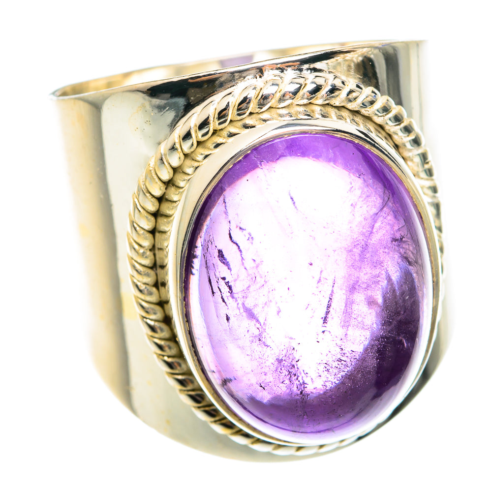 Amethyst Rings handcrafted by Anasilvercos - RING75186
