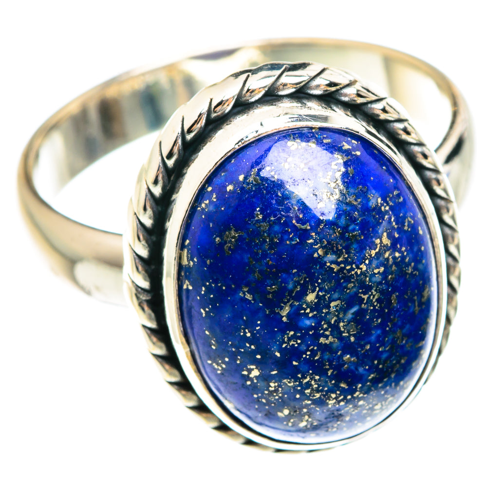 Lapis Lazuli Rings handcrafted by Anasilvercos - RING75200