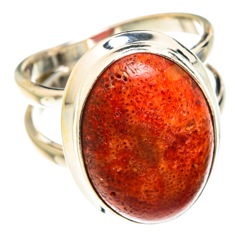 Sponge Coral Rings handcrafted by Anasilvercos - RING75208