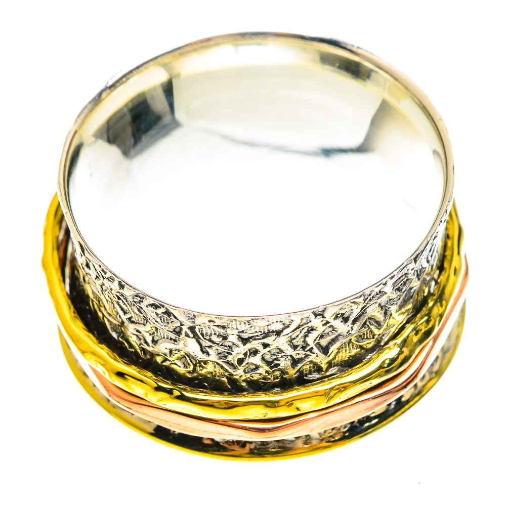 Meditation Spinner Rings handcrafted by Anasilvercos - RING75214 - Photo 2