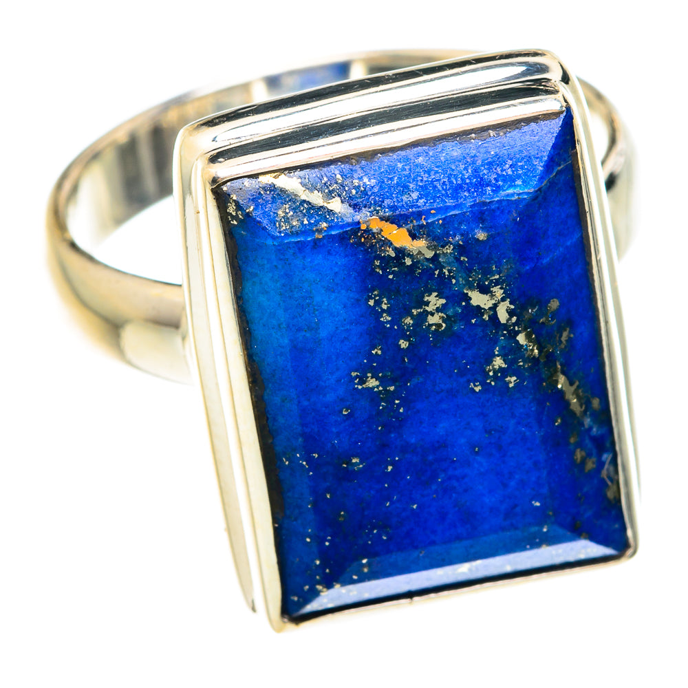 Lapis Lazuli Rings handcrafted by Anasilvercos - RING75222