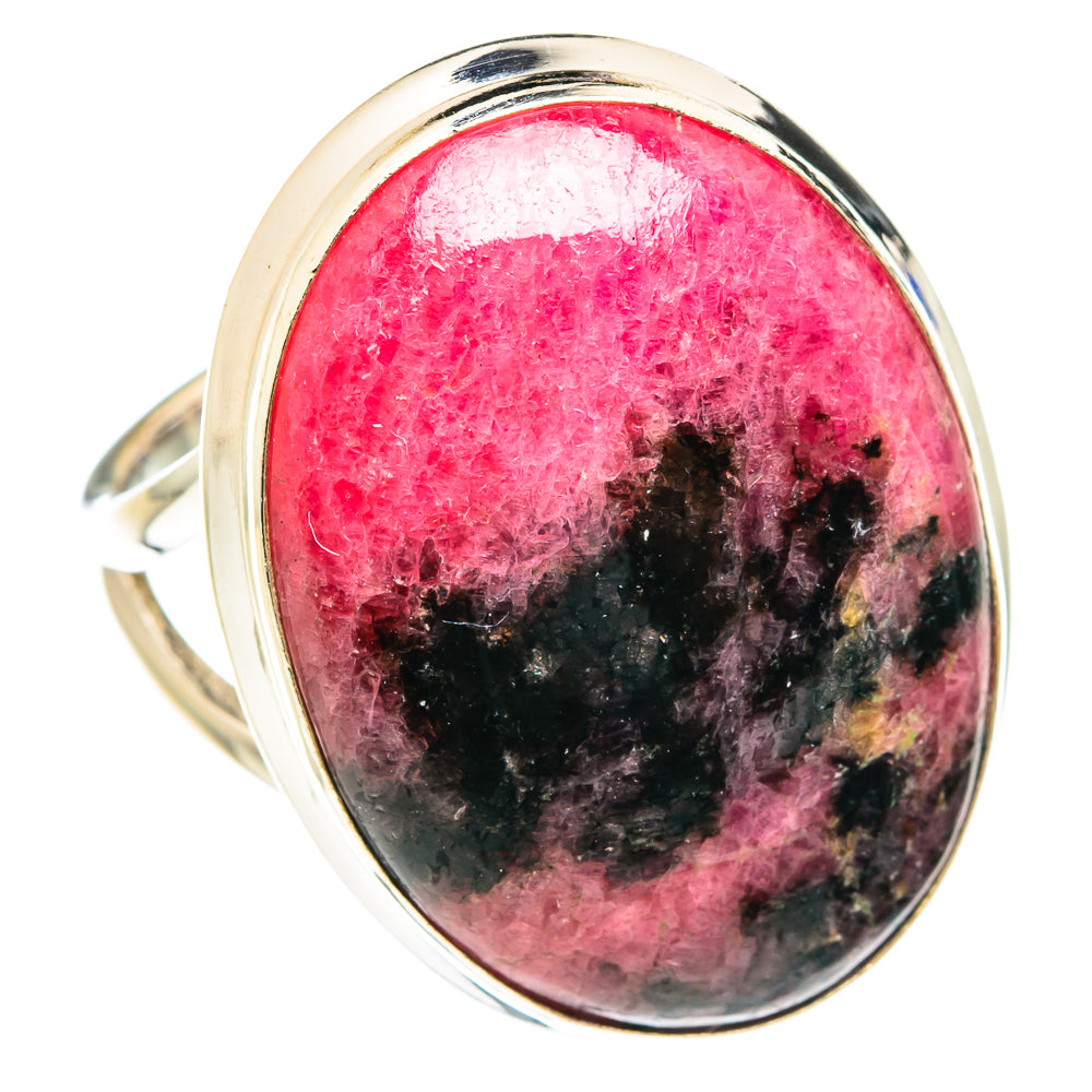 Rhodonite Rings handcrafted by Anasilvercos - RING75316