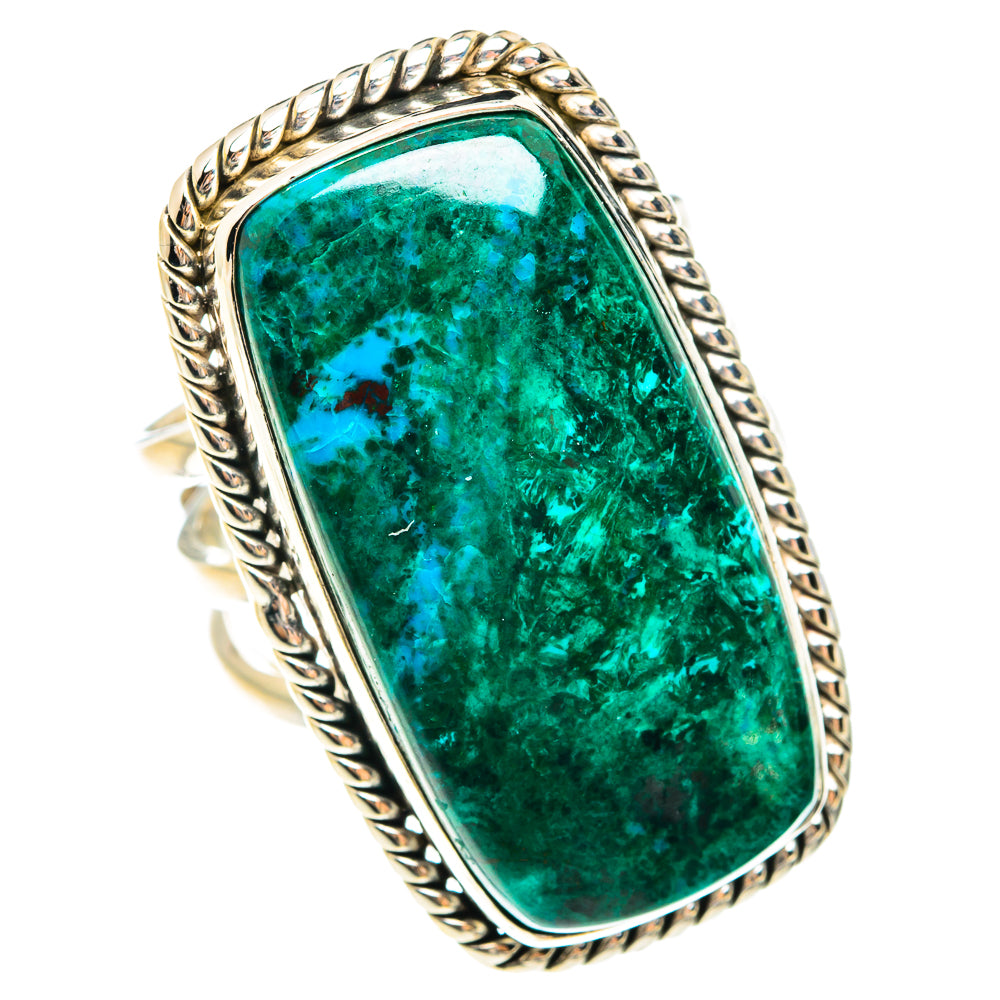 Chrysocolla Rings handcrafted by Anasilvercos - RING75327