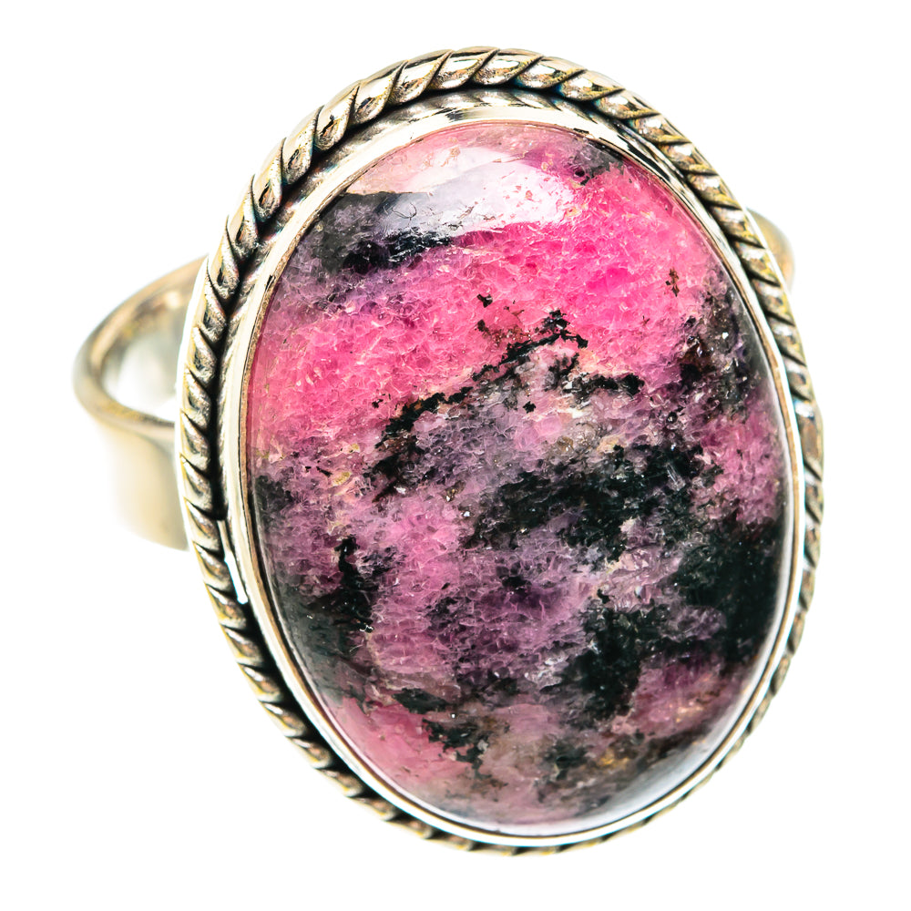Rhodonite Rings handcrafted by Anasilvercos - RING75352 - Photo 2