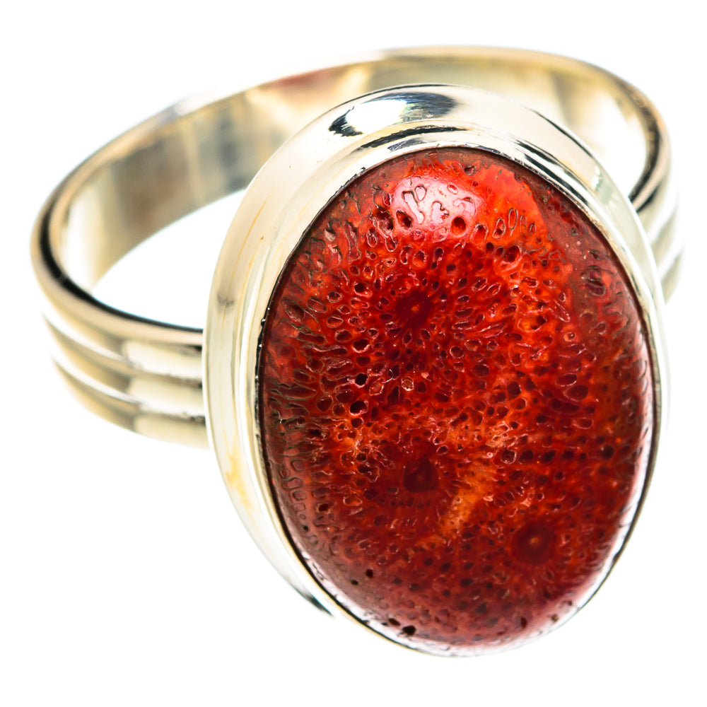 Sponge Coral Rings handcrafted by Anasilvercos - RING75376