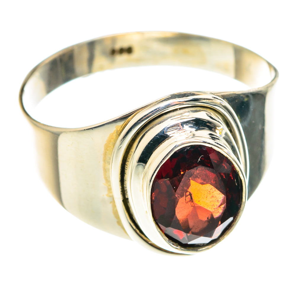 Garnet Rings handcrafted by Anasilvercos - RING75381