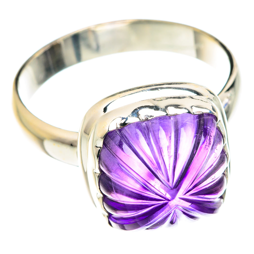 Amethyst Rings handcrafted by Anasilvercos - RING75382