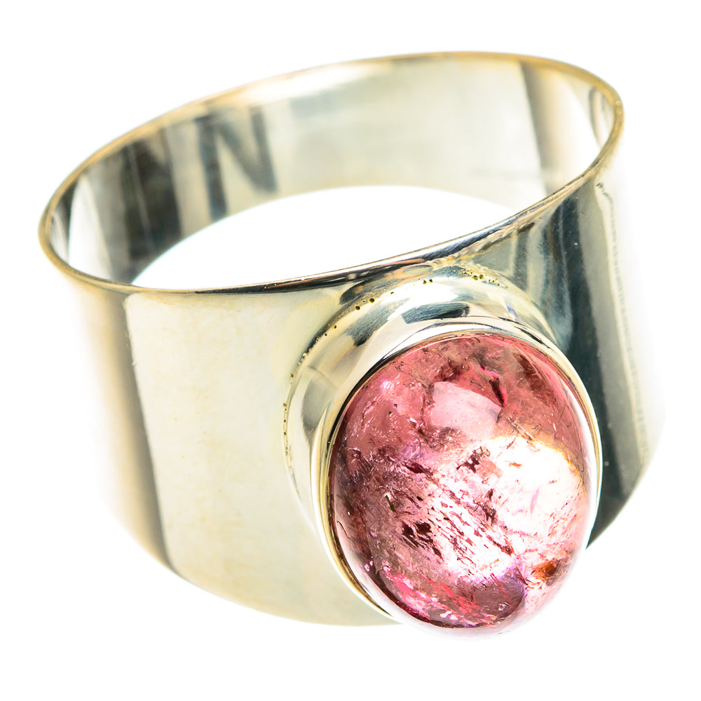 Pink Tourmaline Rings handcrafted by Anasilvercos - RING75414