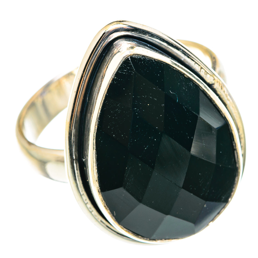 Black Onyx Rings handcrafted by Anasilvercos - RING75422