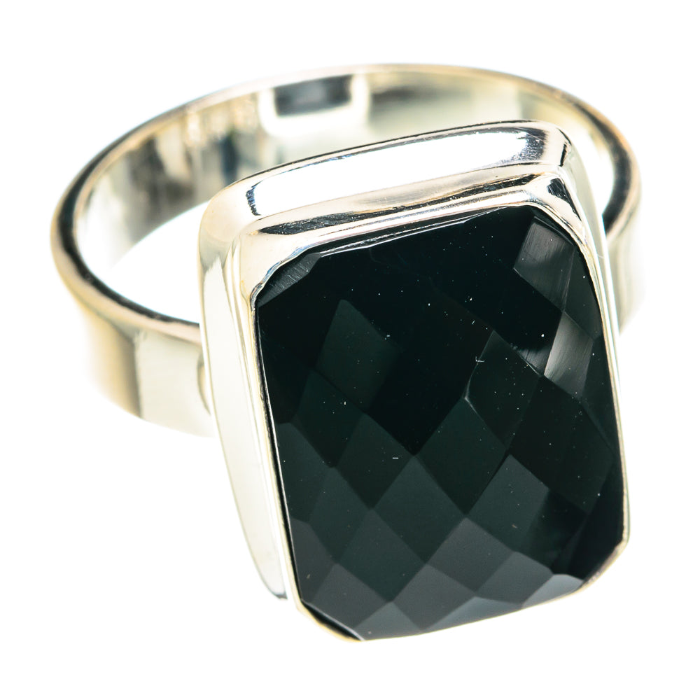 Black Onyx Rings handcrafted by Anasilvercos - RING75423