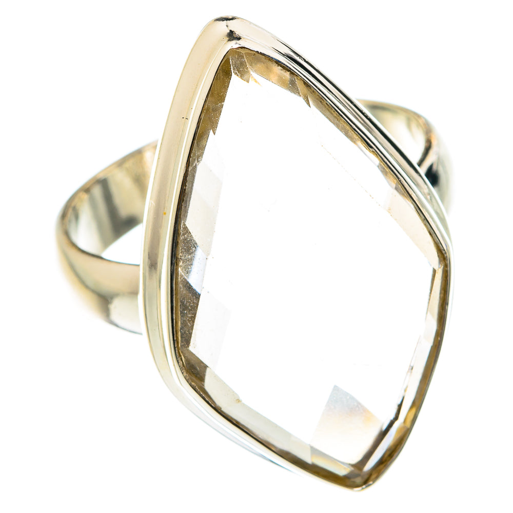 White Quartz Rings handcrafted by Anasilvercos - RING75426