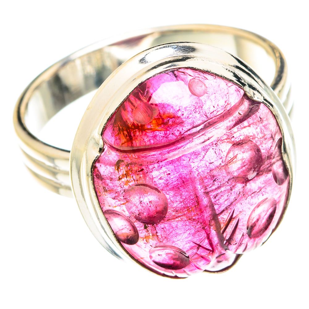 Garnet Rings handcrafted by Anasilvercos - RING75453