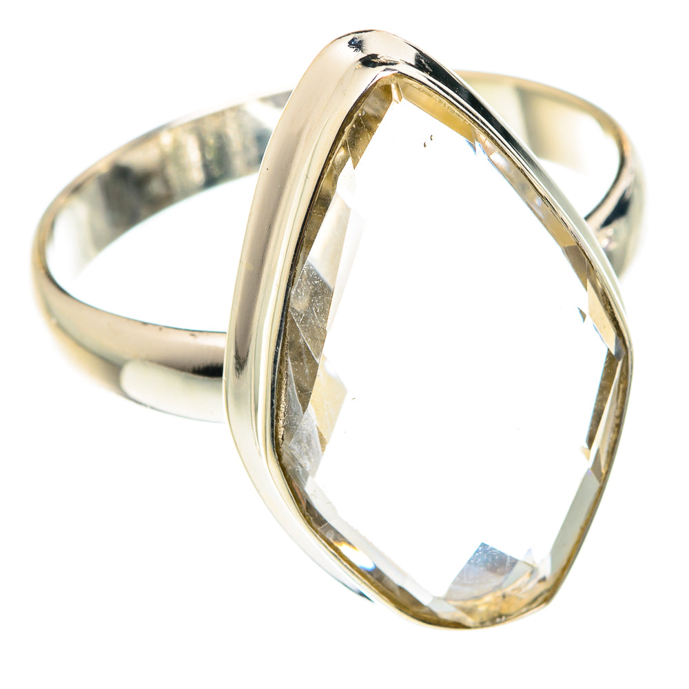 White Quartz Rings handcrafted by Anasilvercos - RING75461