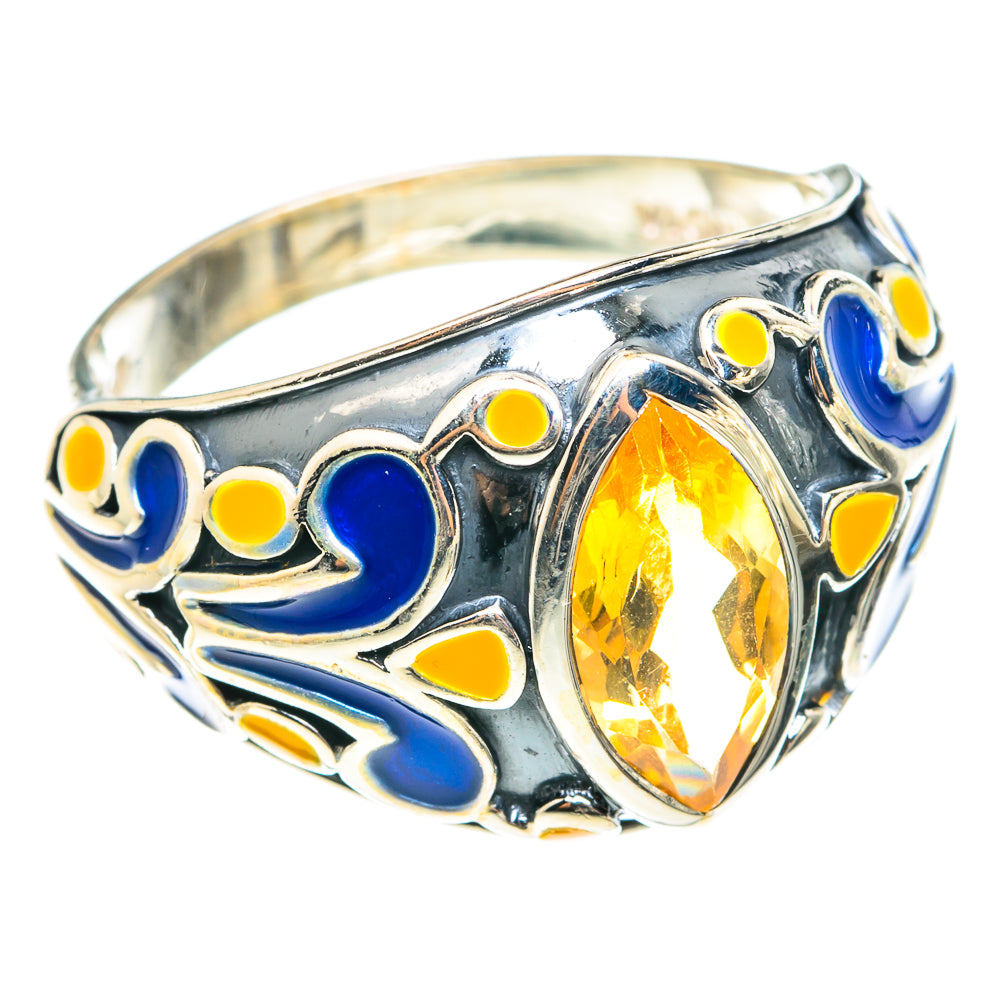 Citrine Rings handcrafted by Anasilvercos - RING75464