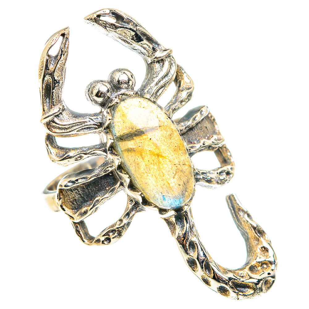 Labradorite Rings handcrafted by Anasilvercos - RING75469