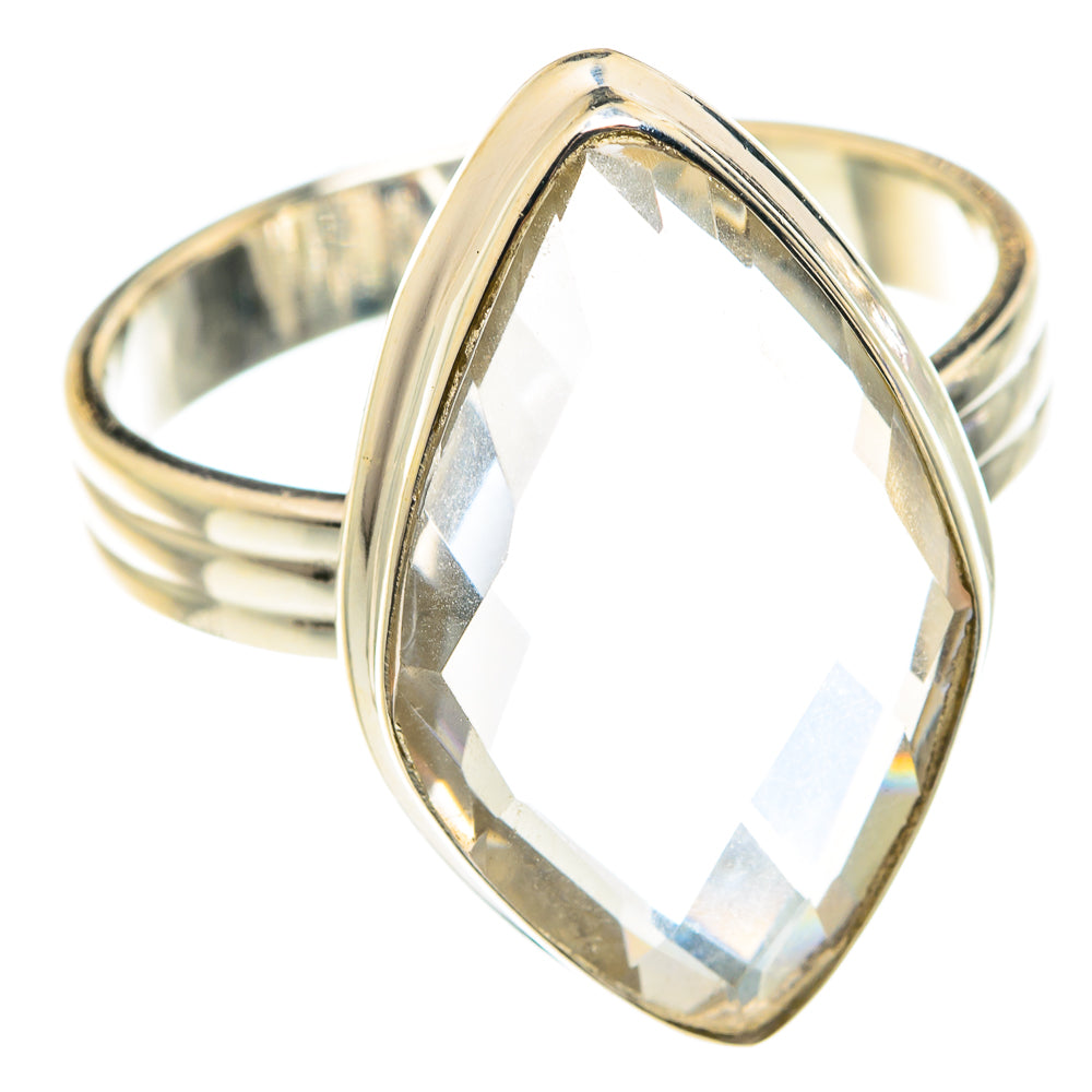 White Quartz Rings handcrafted by Anasilvercos - RING75496