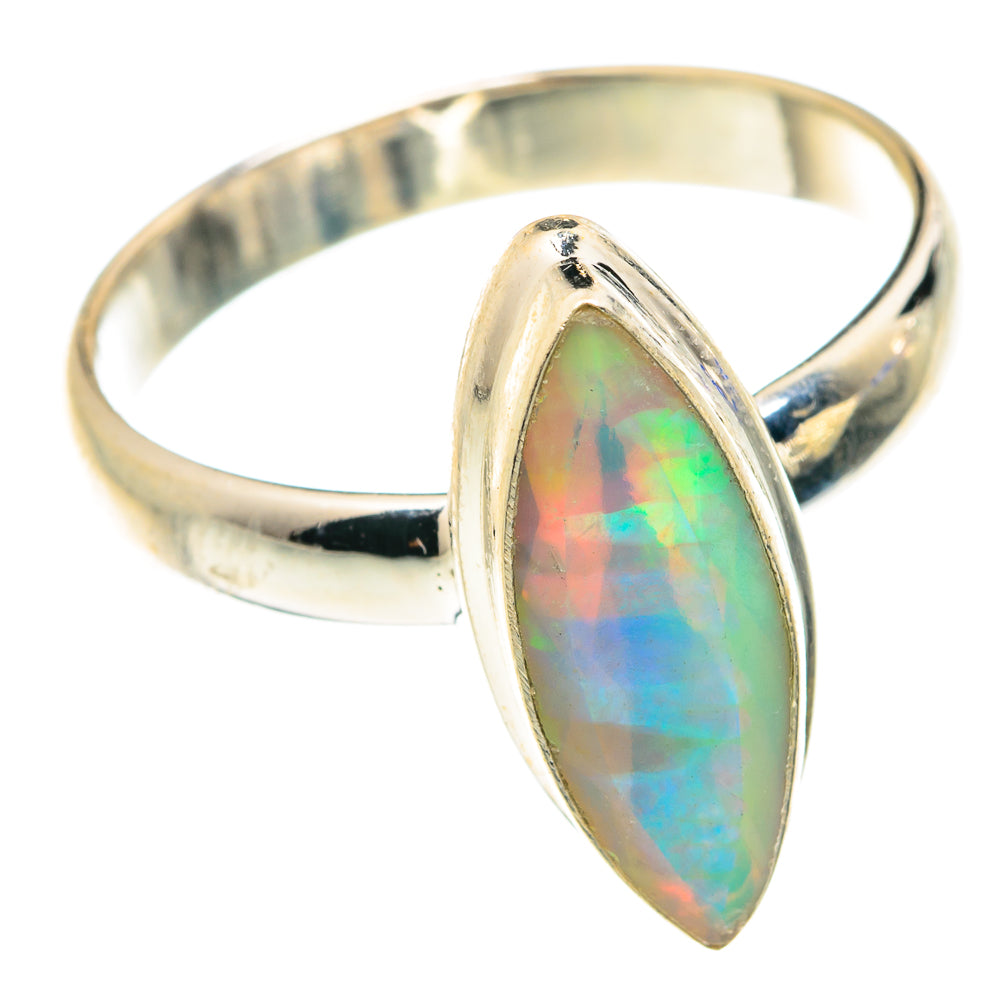 Ethiopian Opal Rings handcrafted by Anasilvercos - RING75498