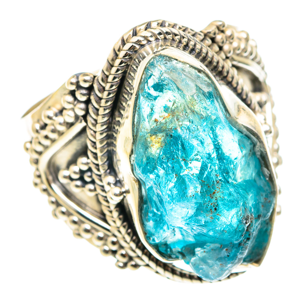 Apatite Rings handcrafted by Anasilvercos - RING75501