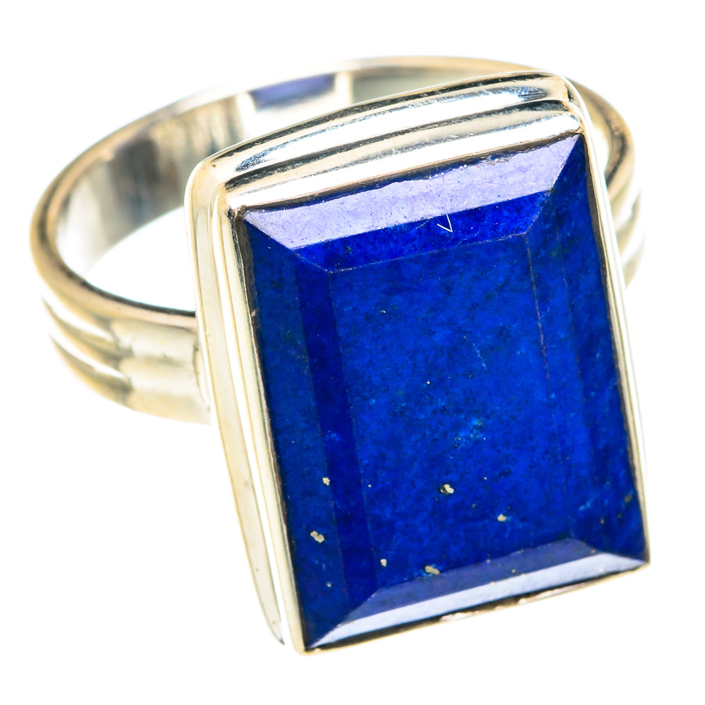 Lapis Lazuli Rings handcrafted by Anasilvercos - RING75503