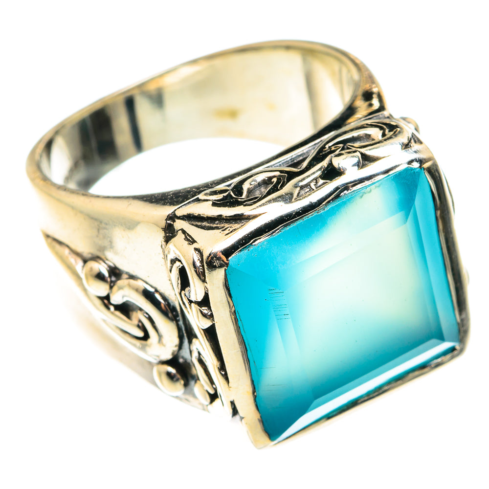 Chalcedony Rings handcrafted by Anasilvercos - RING75508