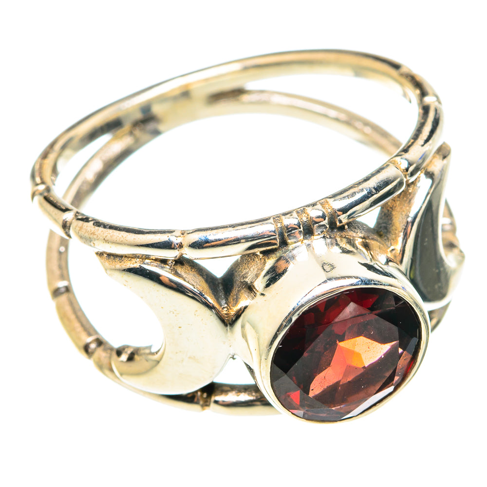 Garnet Rings handcrafted by Anasilvercos - RING75520
