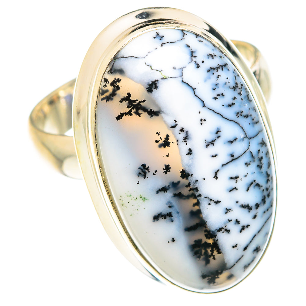 Dendritic Opal Rings handcrafted by Anasilvercos - RING75525