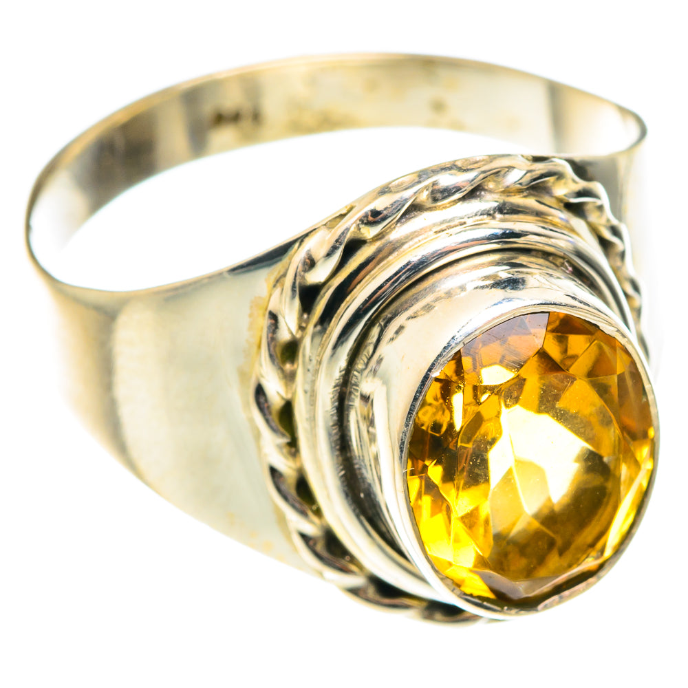 Citrine Rings handcrafted by Anasilvercos - RING75546