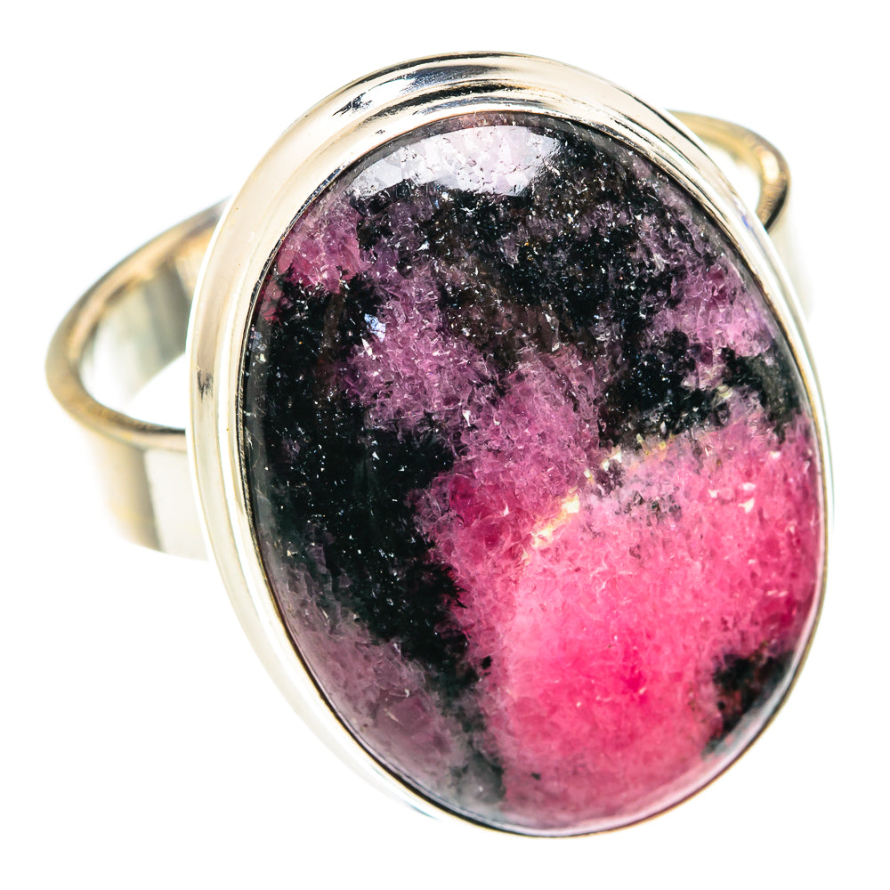Rhodonite Rings handcrafted by Anasilvercos - RING75573