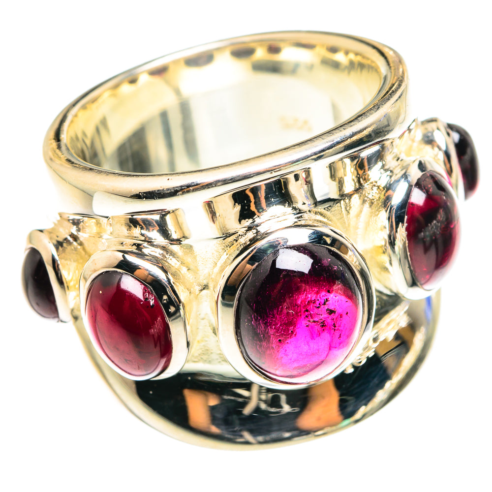 Garnet Rings handcrafted by Anasilvercos - RING75575