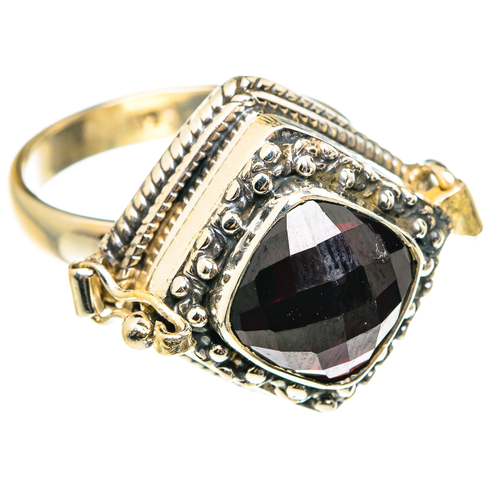 Garnet Rings handcrafted by Anasilvercos - RING75576