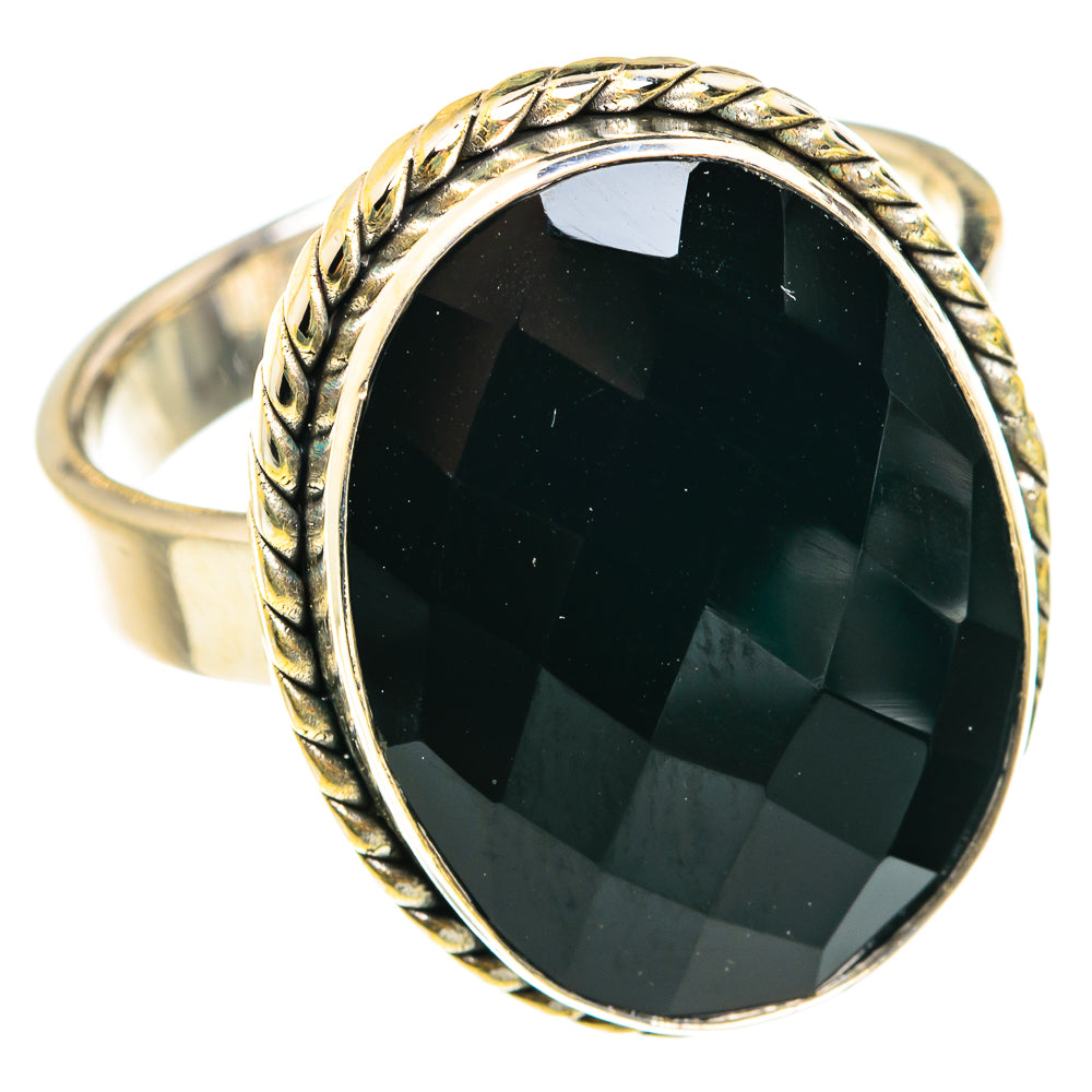 Black Onyx Rings handcrafted by Anasilvercos - RING75577