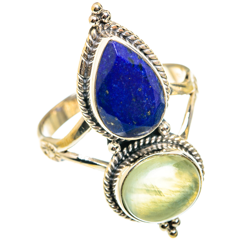 Prehnite Rings handcrafted by Anasilvercos - RING75580