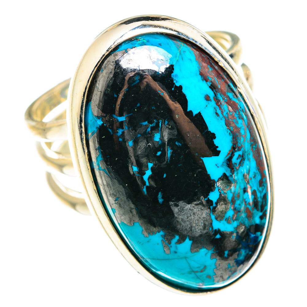 Shattuckite Rings handcrafted by Anasilvercos - RING75590
