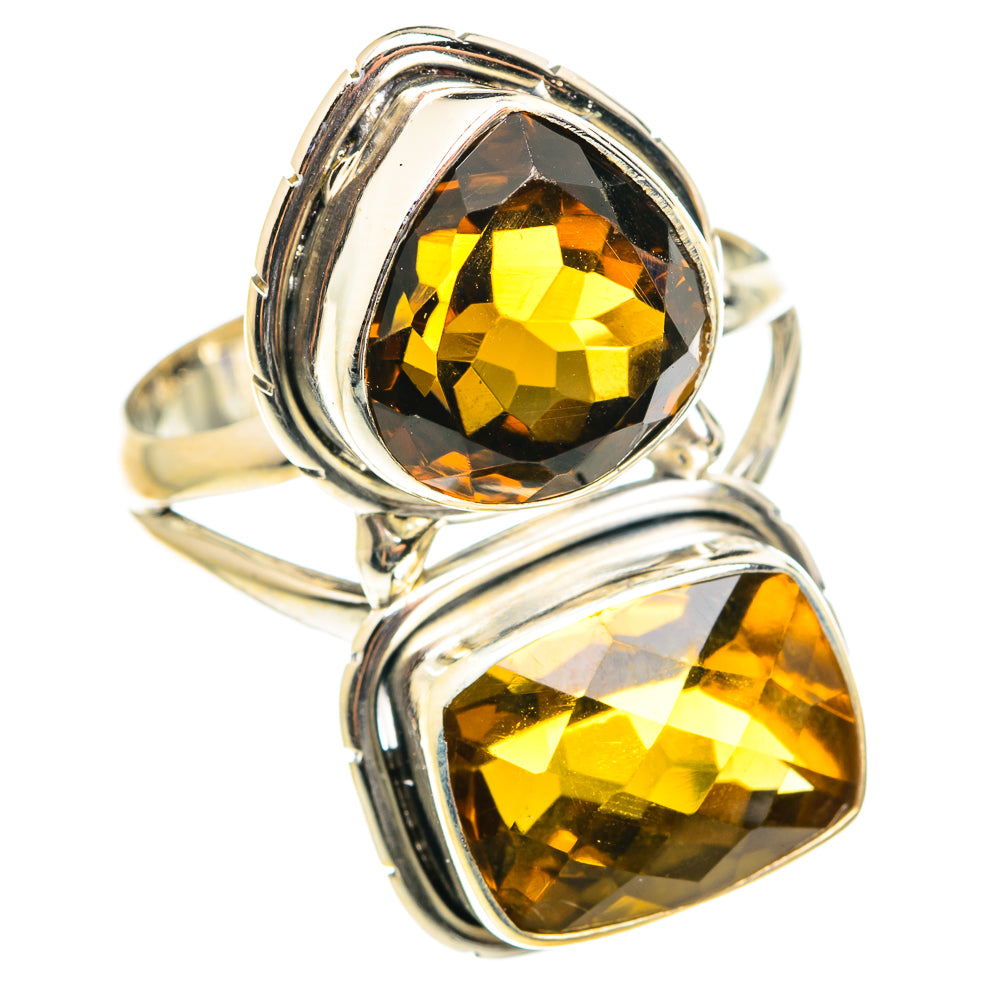Mandarin Citrine Rings handcrafted by Anasilvercos - RING75596