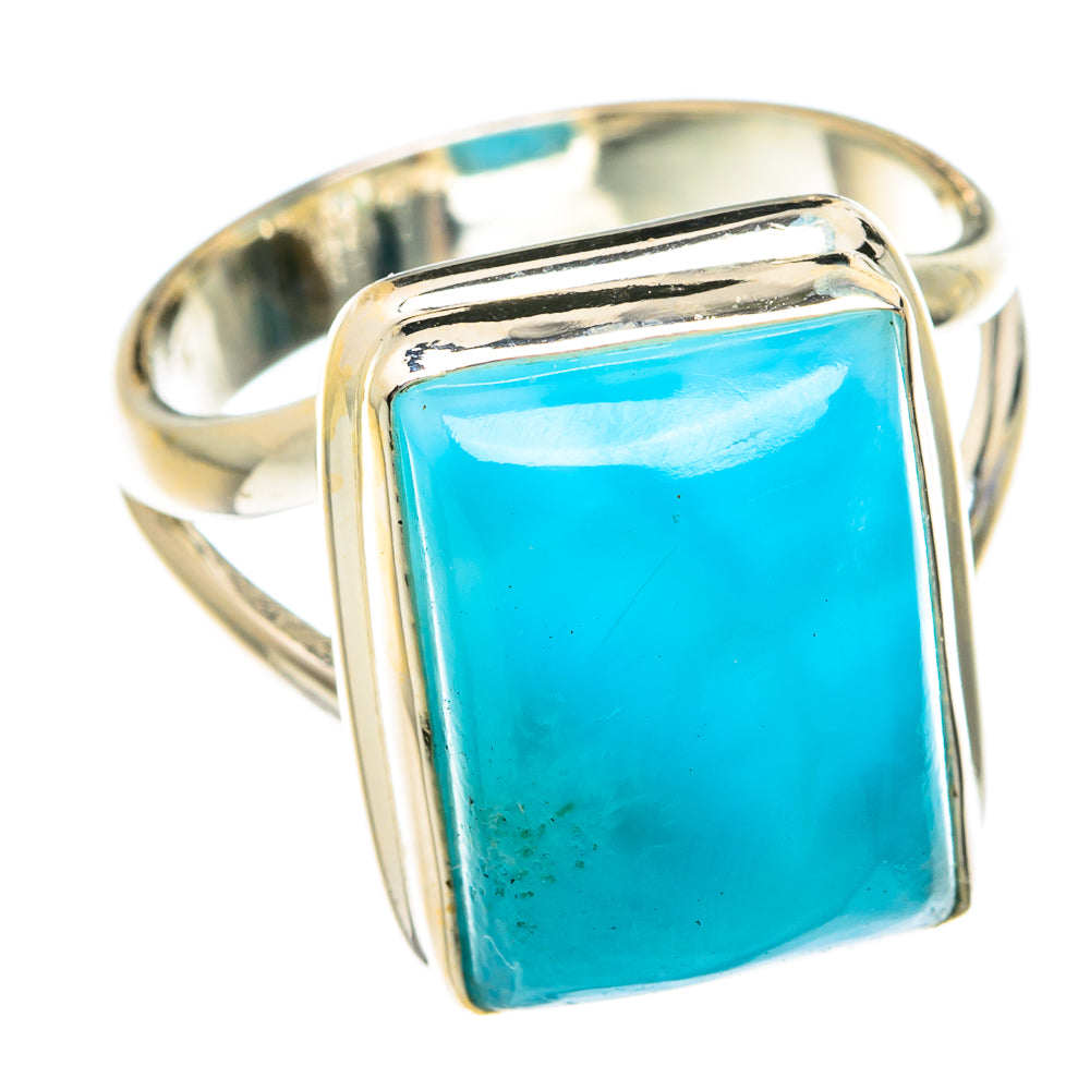 Larimar Rings handcrafted by Anasilvercos - RING75650