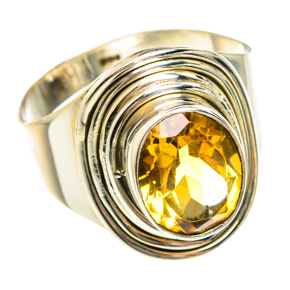 Citrine Rings handcrafted by Anasilvercos - RING75658