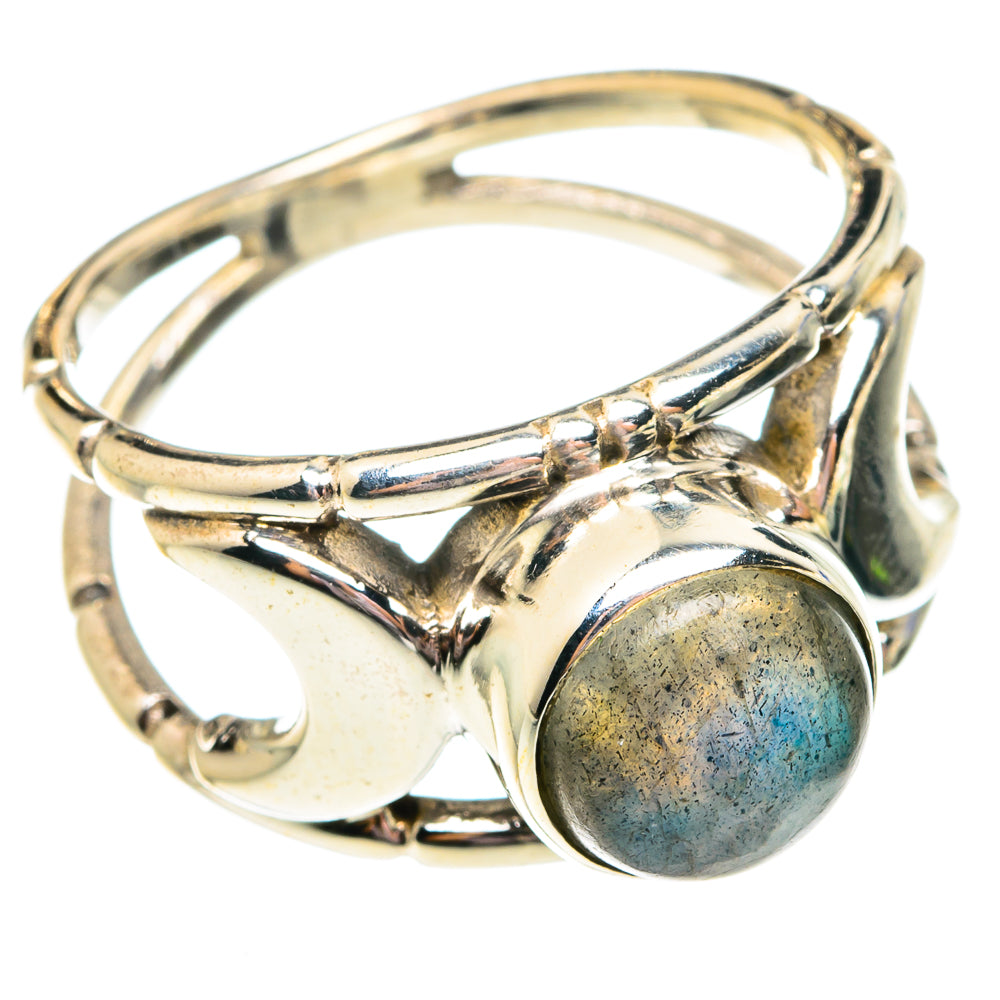 Labradorite Rings handcrafted by Anasilvercos - RING75680