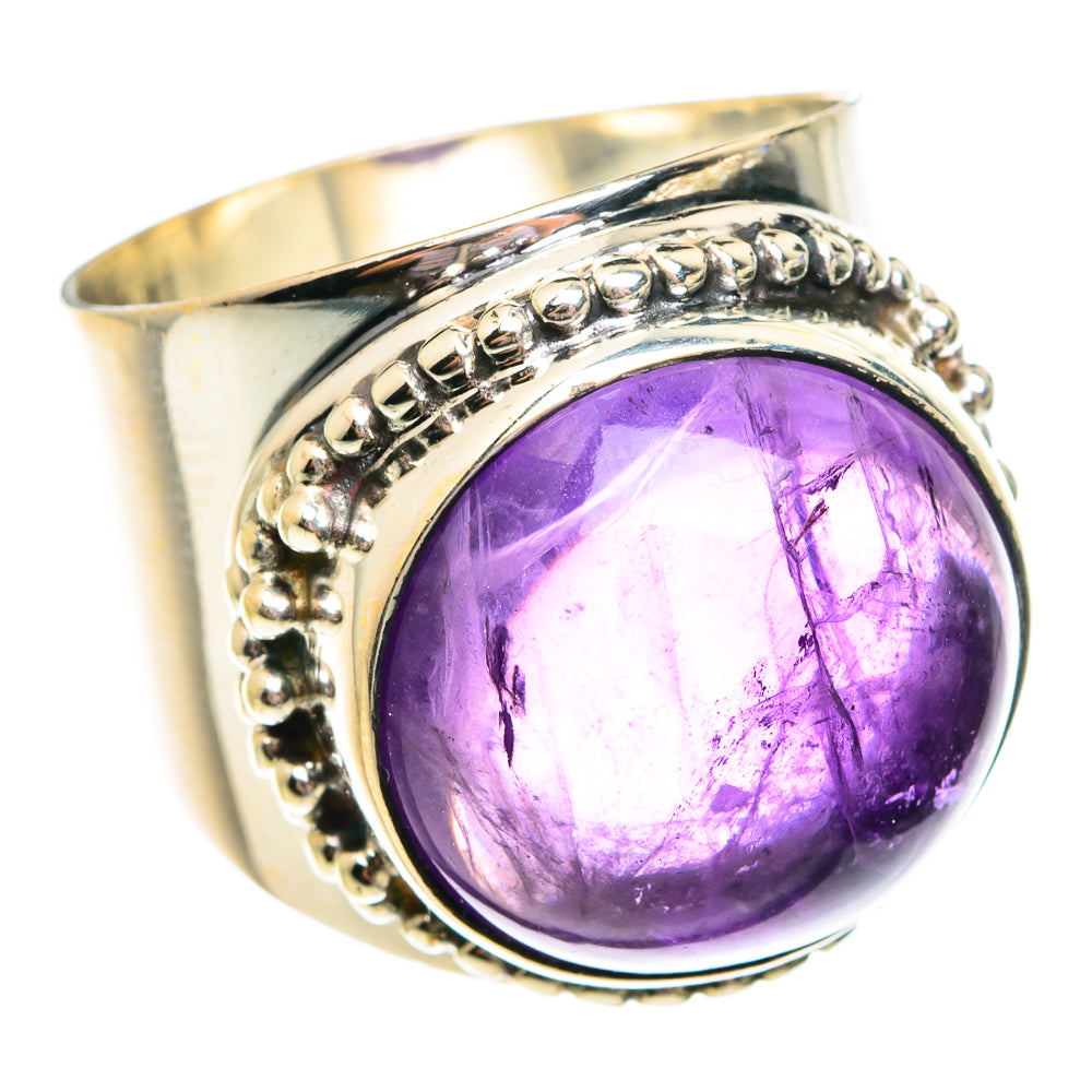 Amethyst Rings handcrafted by Anasilvercos - RING75694