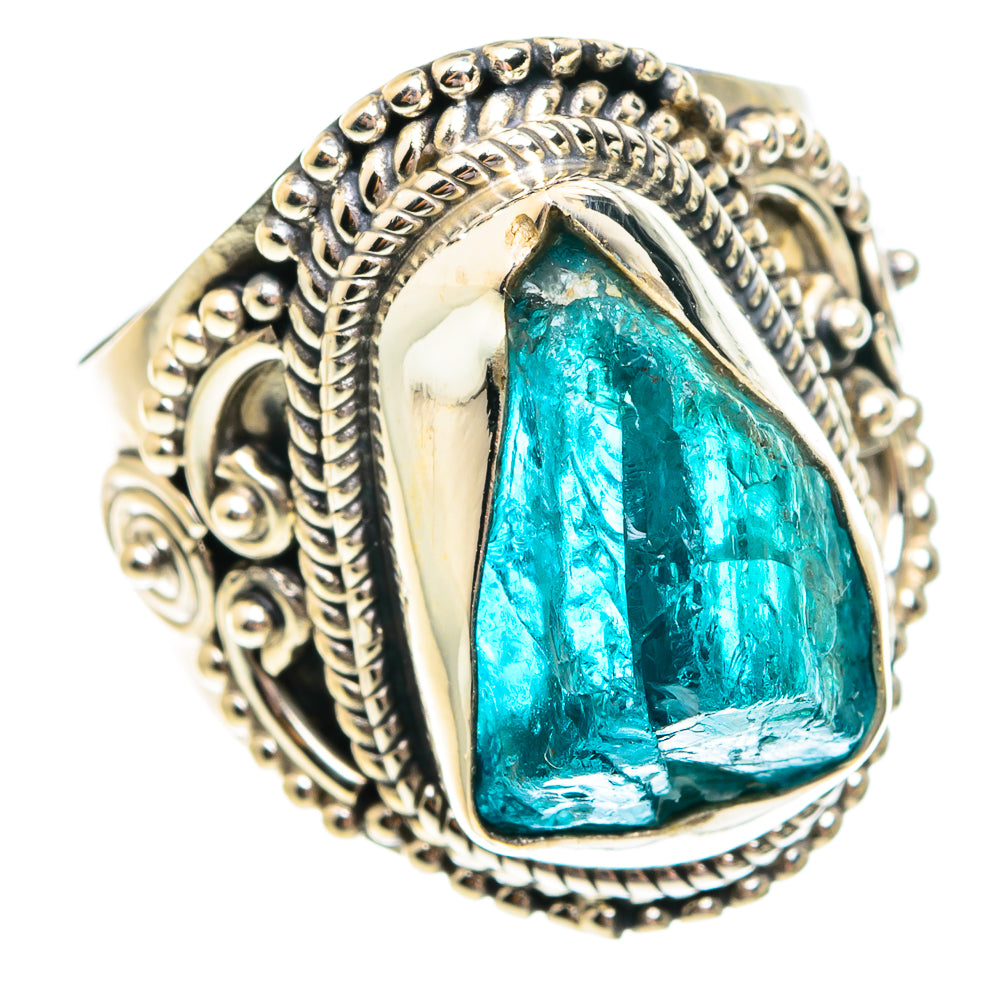 Apatite Rings handcrafted by Anasilvercos - RING75701