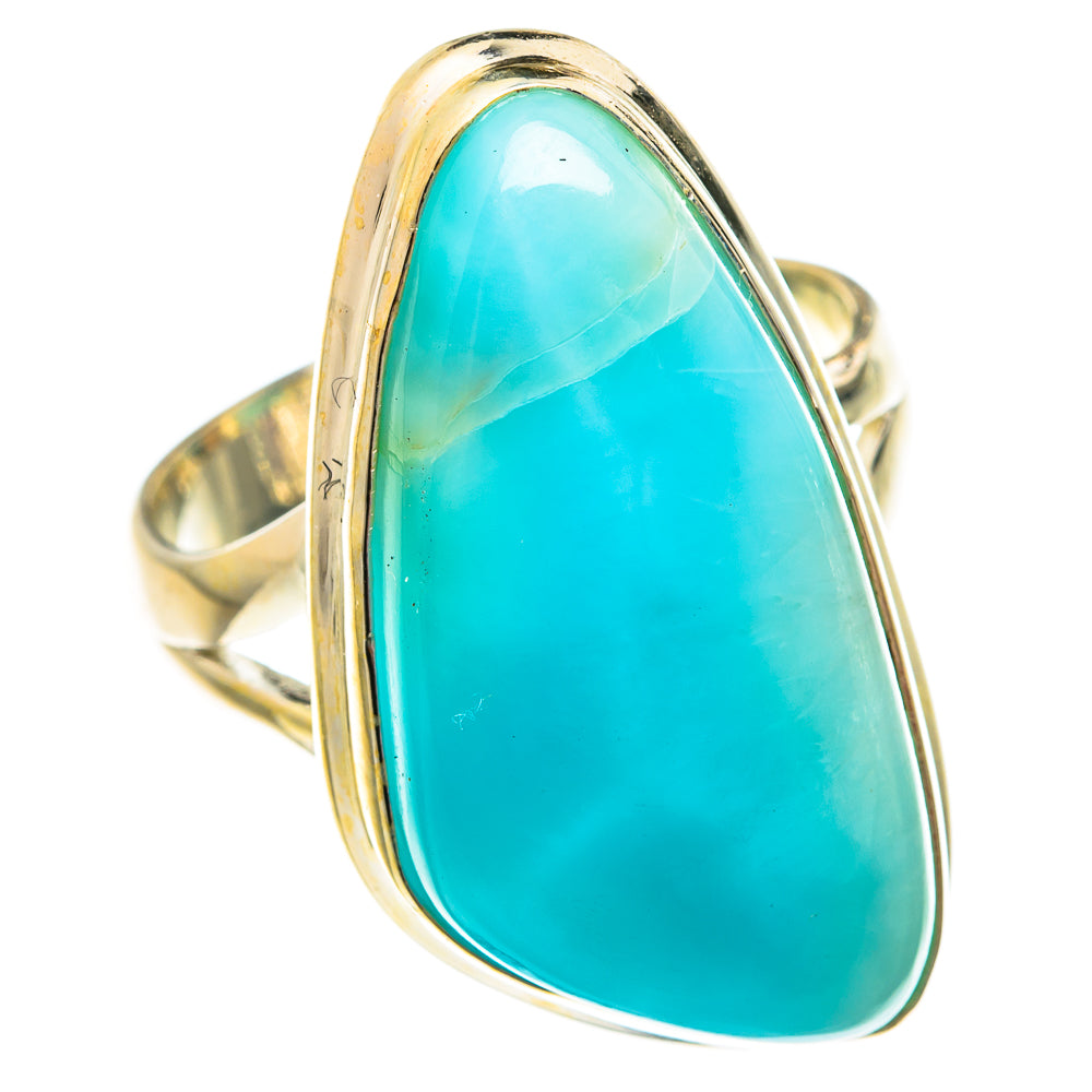 Larimar Rings handcrafted by Anasilvercos - RING75702