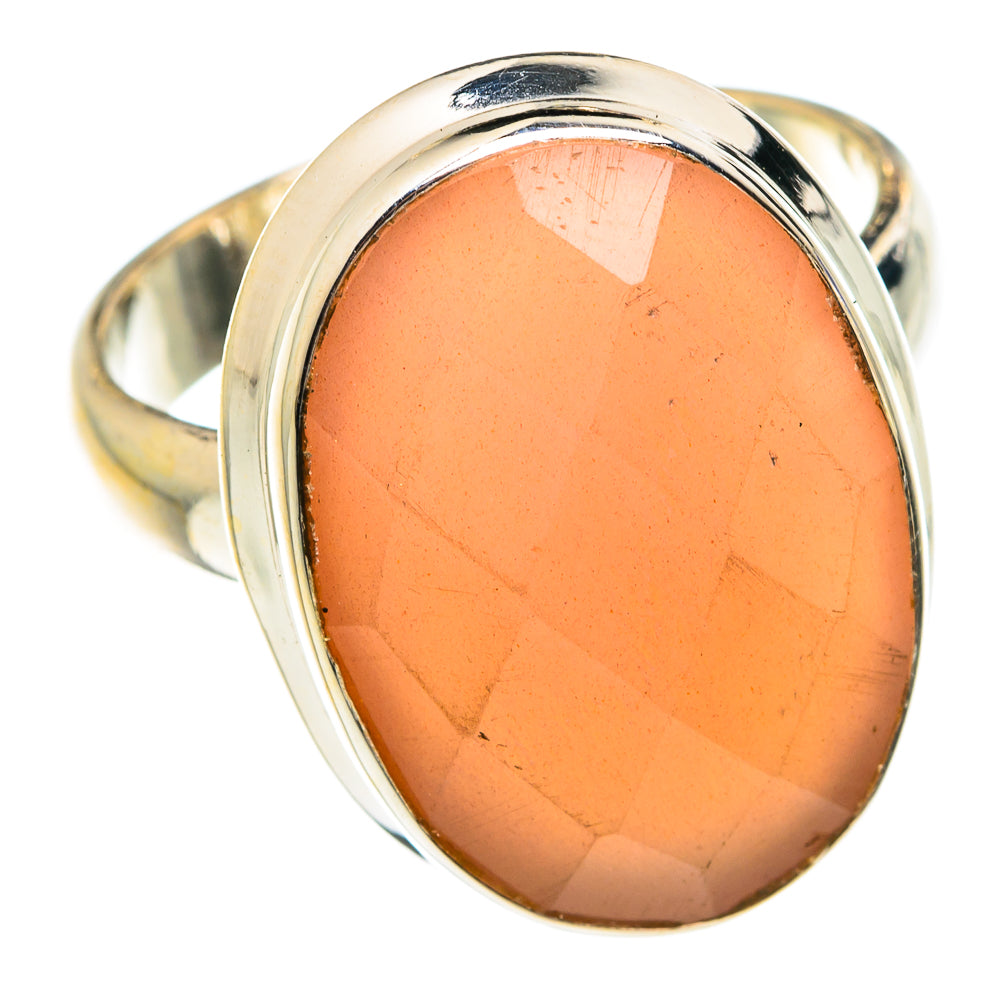 Pink Opal Rings handcrafted by Anasilvercos - RING75711