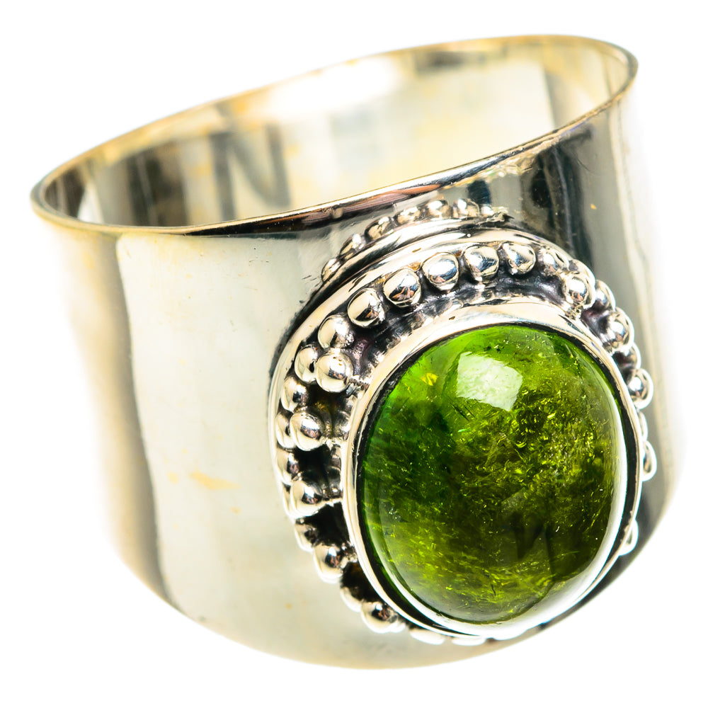 Peridot Rings handcrafted by Anasilvercos - RING75732