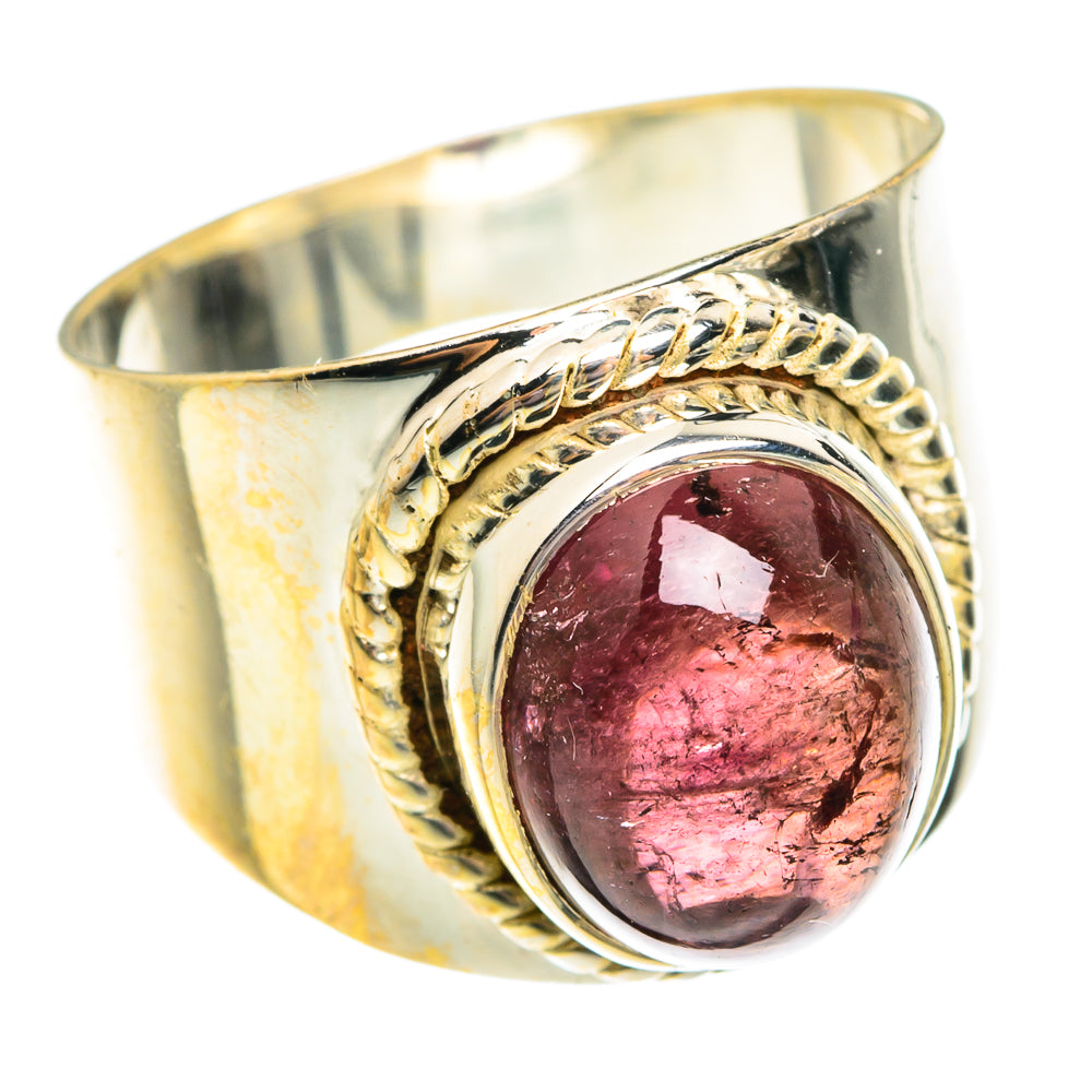 Pink Tourmaline Rings handcrafted by Anasilvercos - RING75737