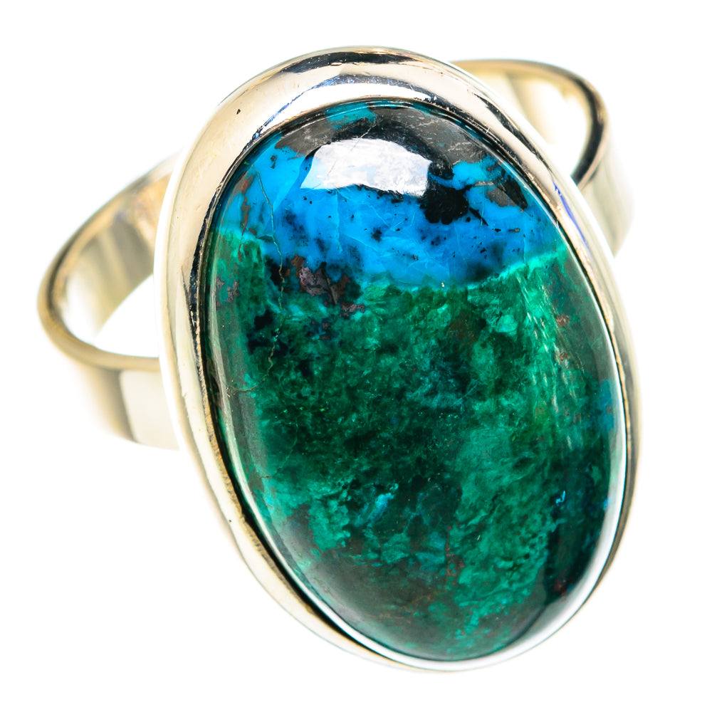 Chrysocolla Rings handcrafted by Anasilvercos - RING75754